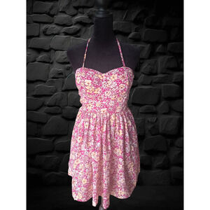 Band Of The Free Pink Mini Sundress Size Medium